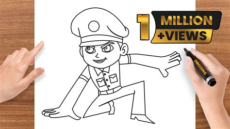 little singham drawing|little singham picture for drawing.
